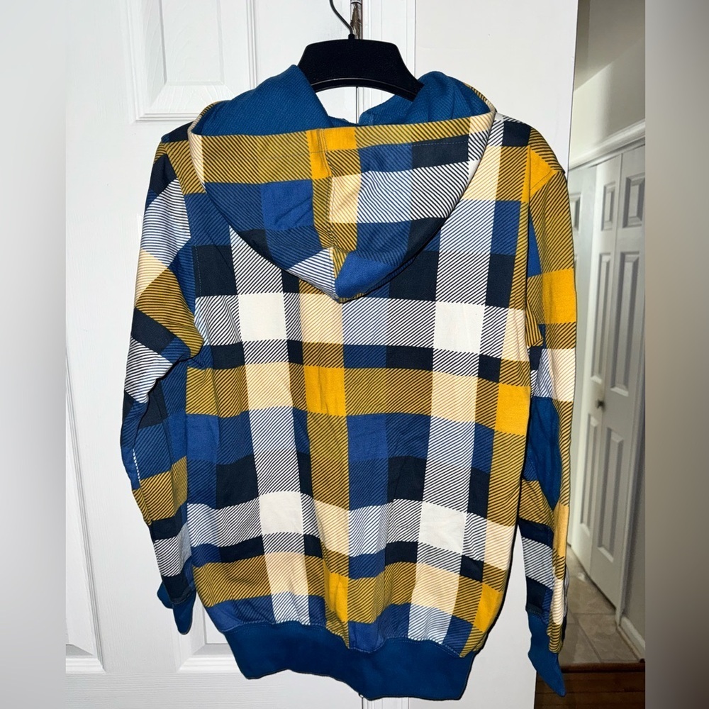 Yigga 1985 Expedition Plaid Zip-Up Hoodie - Size 158/164 (US Youth 12-14) Youth - Picture 9 of 11